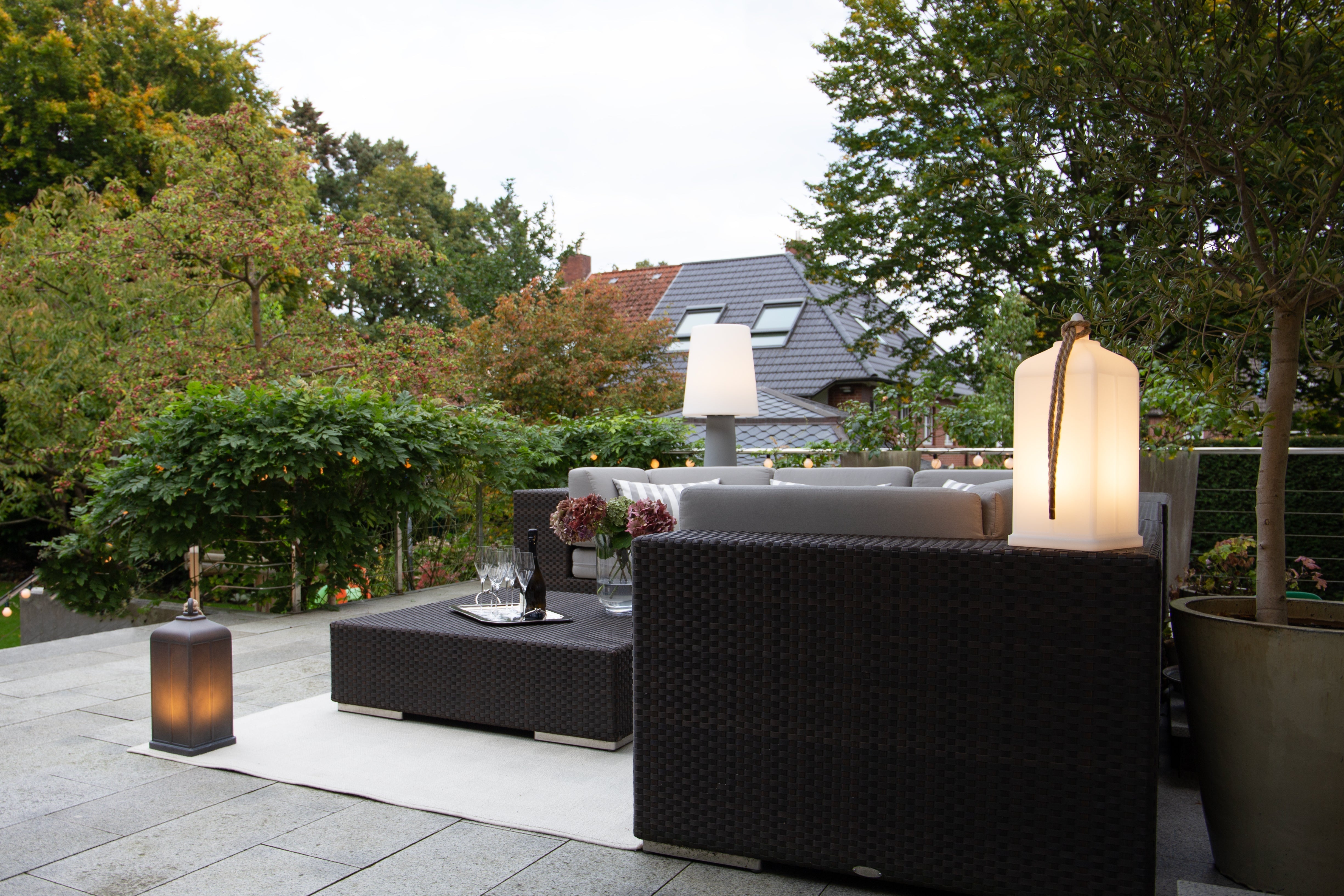 8 seasons design, Herbstdekoration, Laterne, Innenbeleuchtung, Außenbeleuchtung