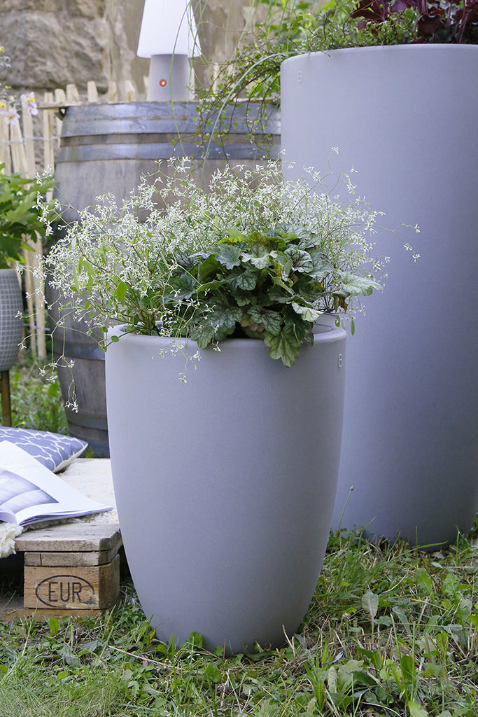LED Blumentopf Shining Curvy Pot M