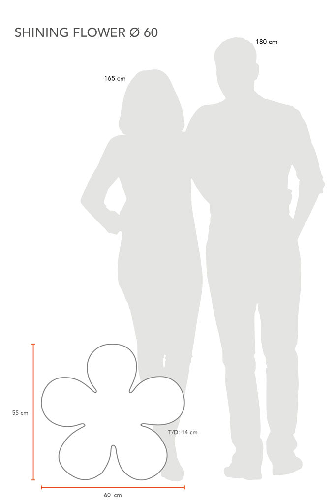 Dekoleuchte Shining Flower