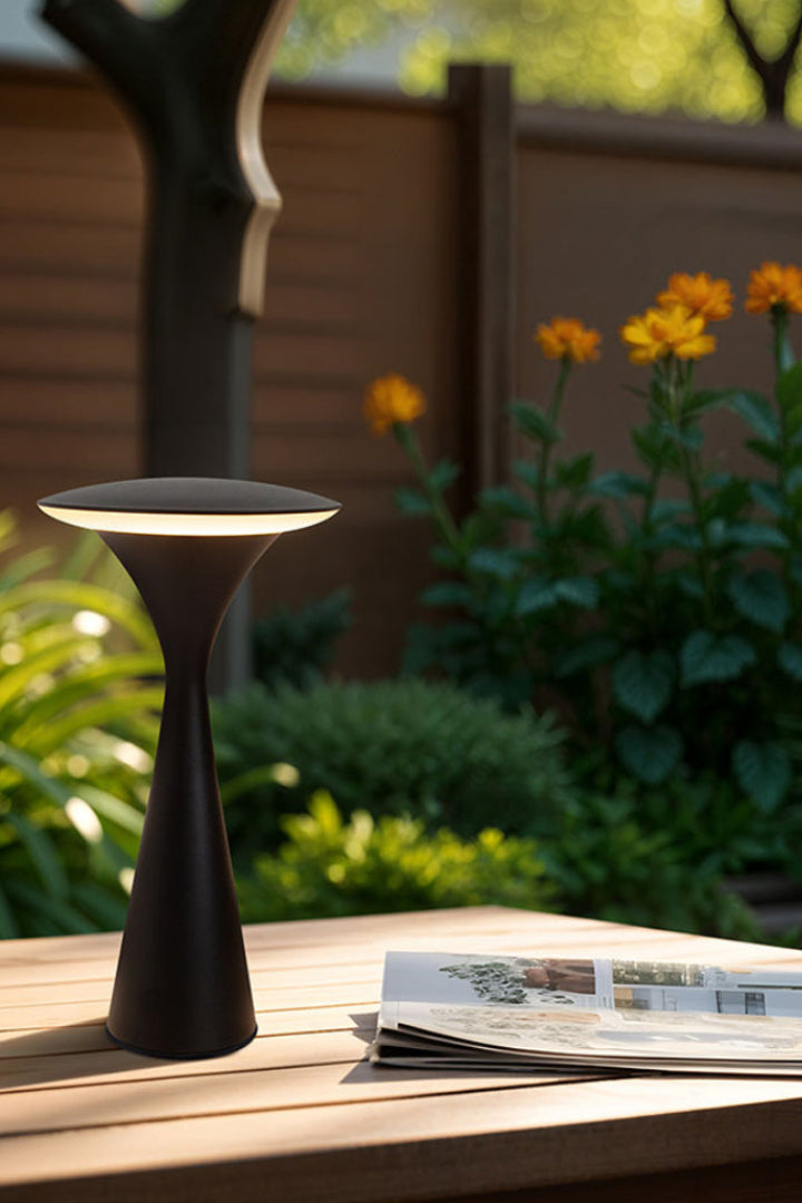 8 seasons design, Tischlampe, Akku, USB, kabellos, Innen, Außen