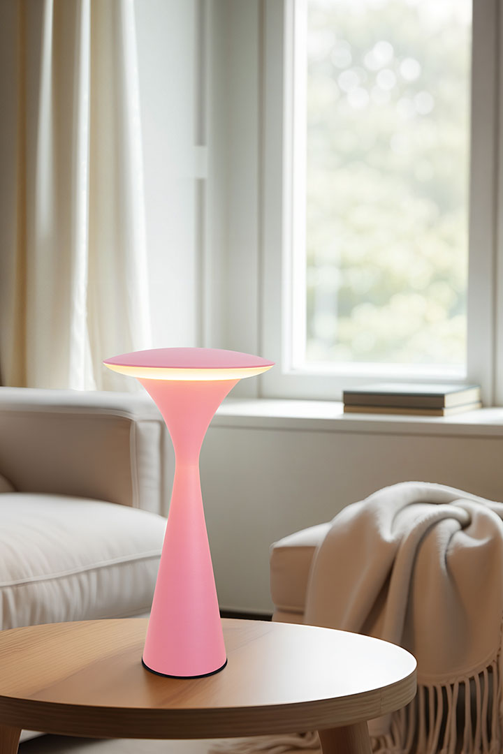 8 seasons design, Tischlampe, Akku, USB, kabellos, Innen, Außen