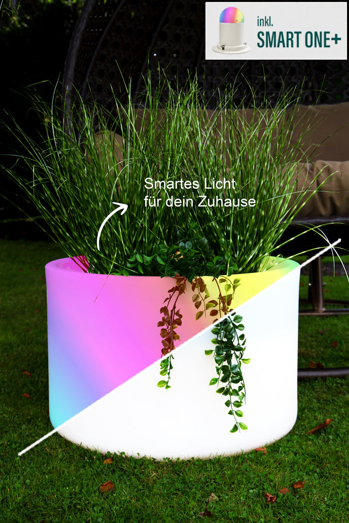 LED Blumentopf Shining Elegant Pot XM