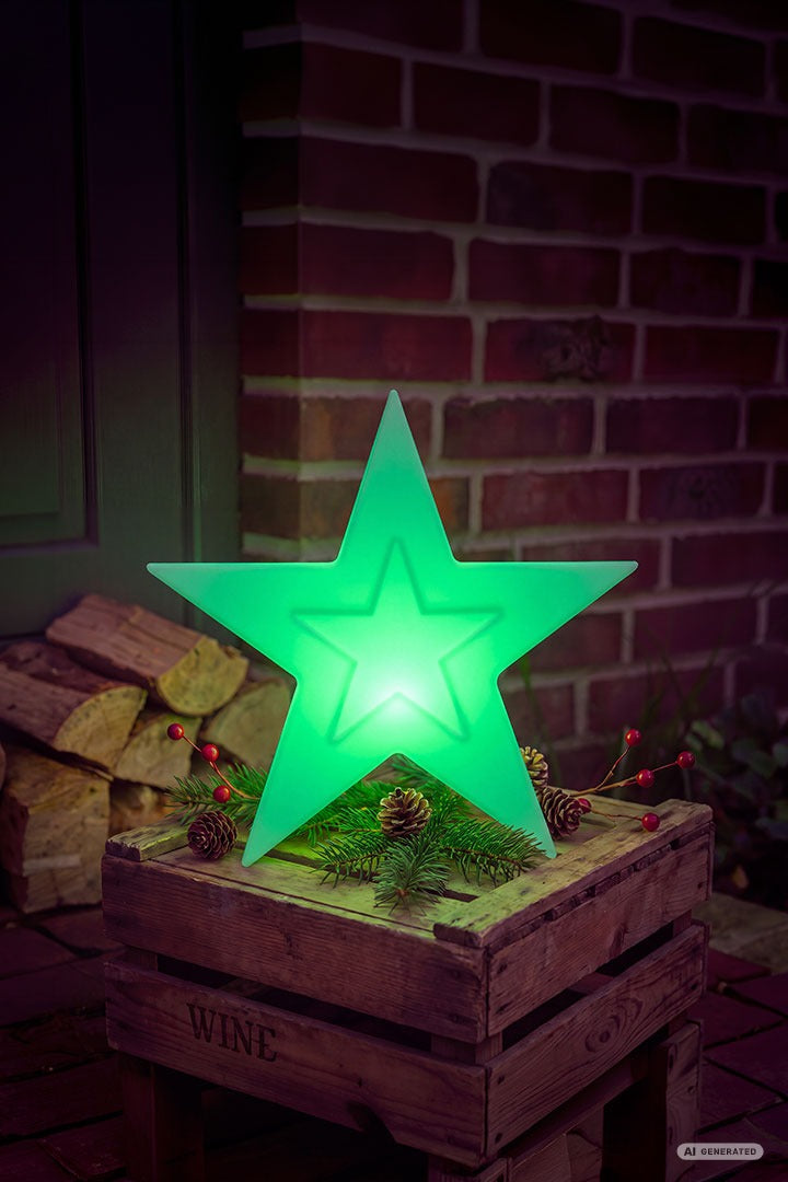 Dekoleuchte Shining Star in Star