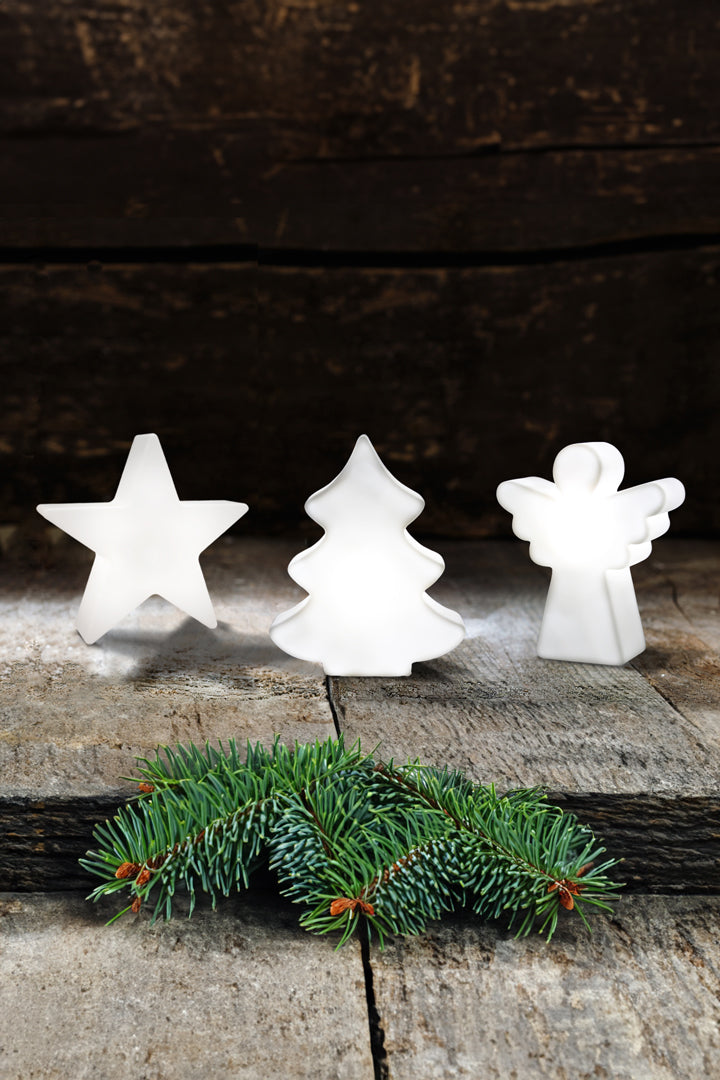 Tischleuchten-Set Christmas Trio Micro