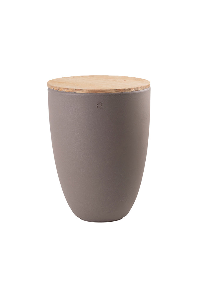 LED Blumentopf Shining Curvy Pot M