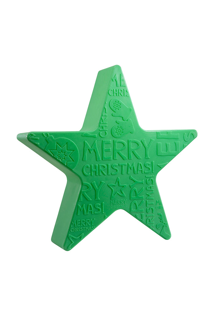 Motivleuchte Shining Star 'Merry Christmas'