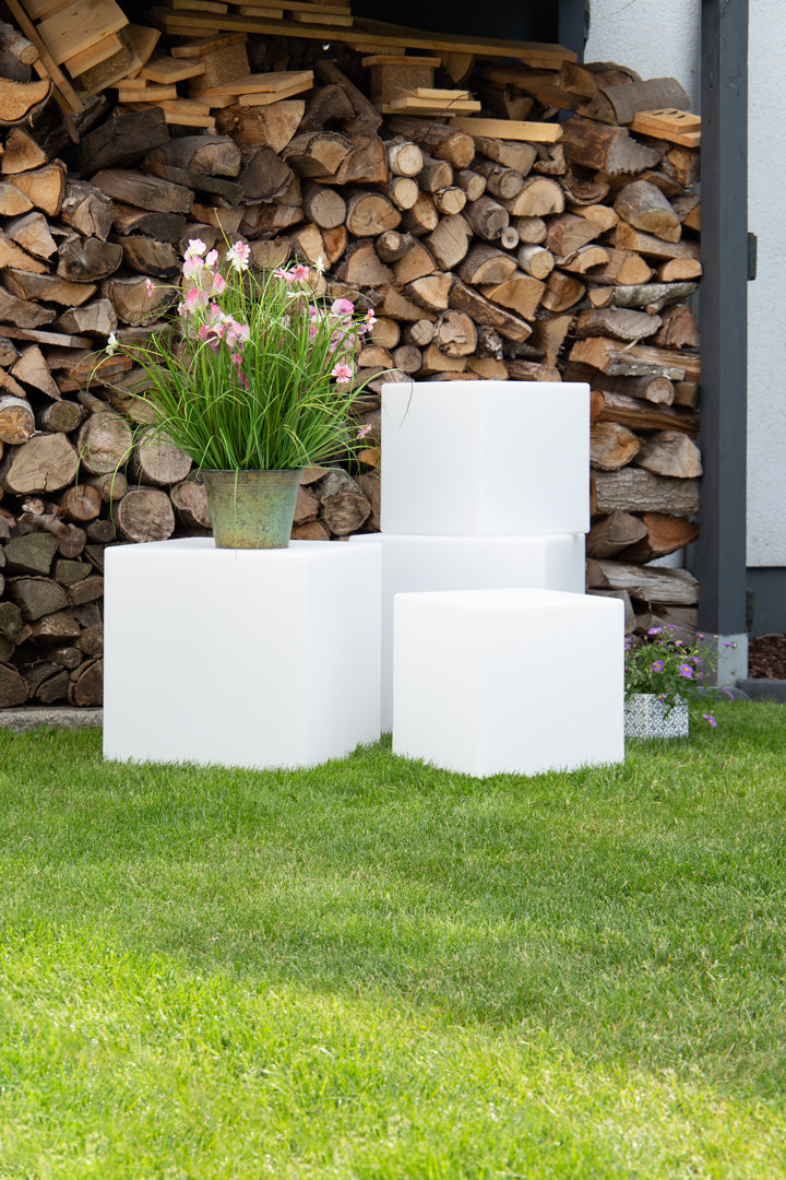 Shining Cube Set (1x 33 & 2x 43 cm)