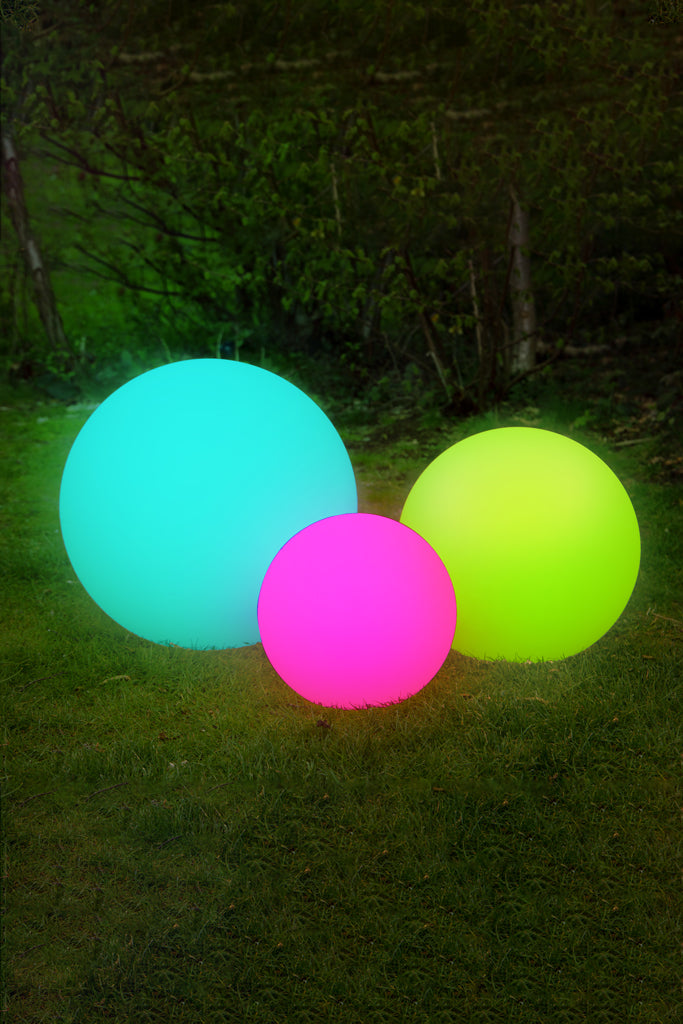 Shining Globe set "XL" (30, 40, 50cm)