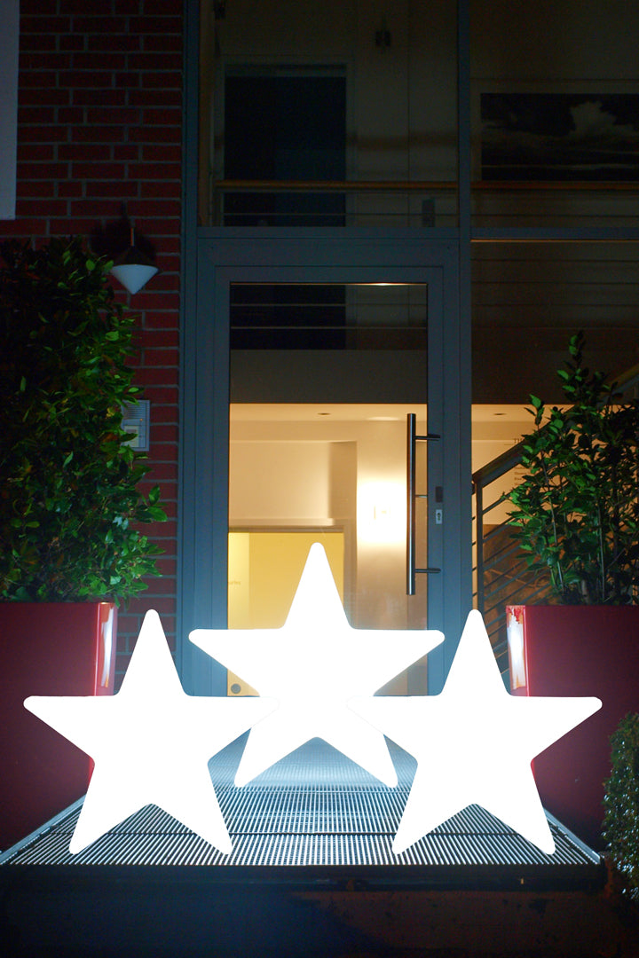 Sternleuchten-Set 3er Shining Star Ø 60cm (3x 60) LED WW