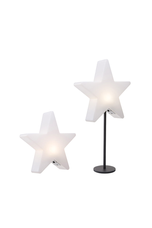 2x Shining Star (Star 30cm & Window Star)