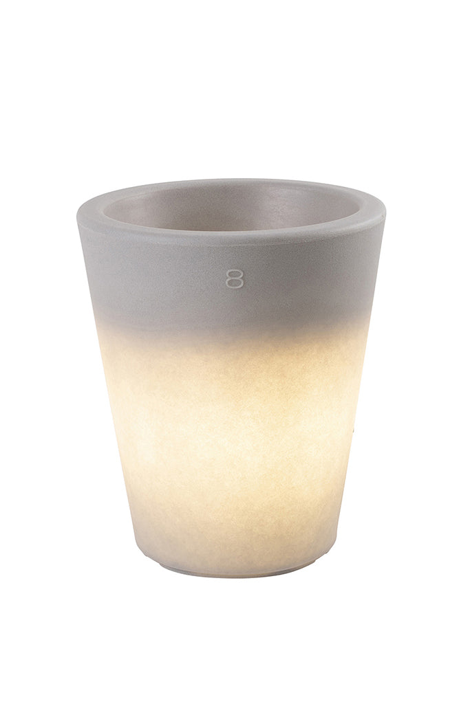 LED Blumentopf Shining Classic Pot S