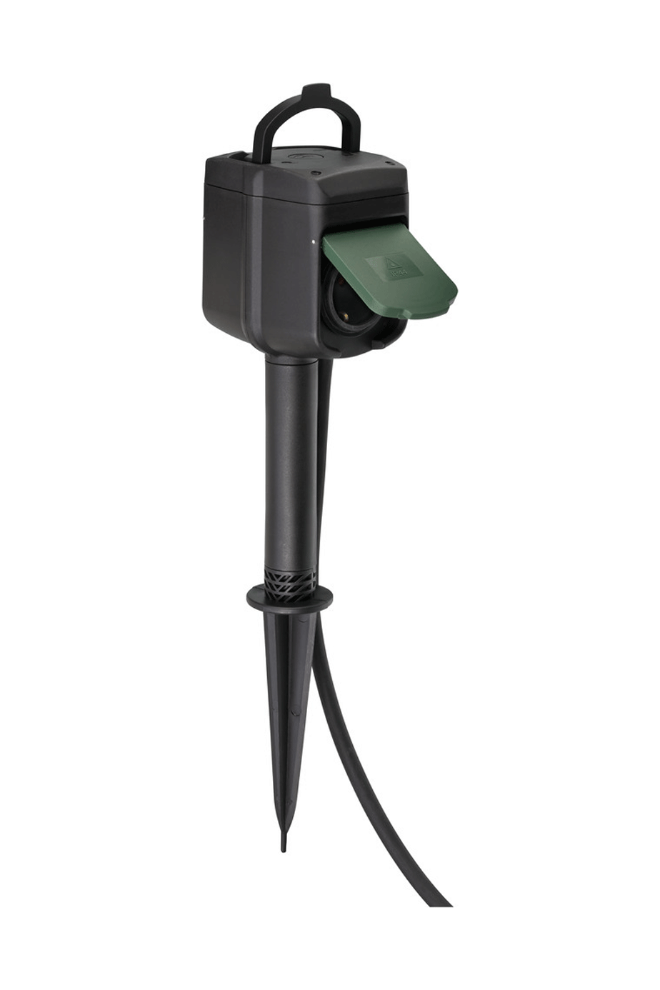 WIFI garden socket with ground spike, 2-way