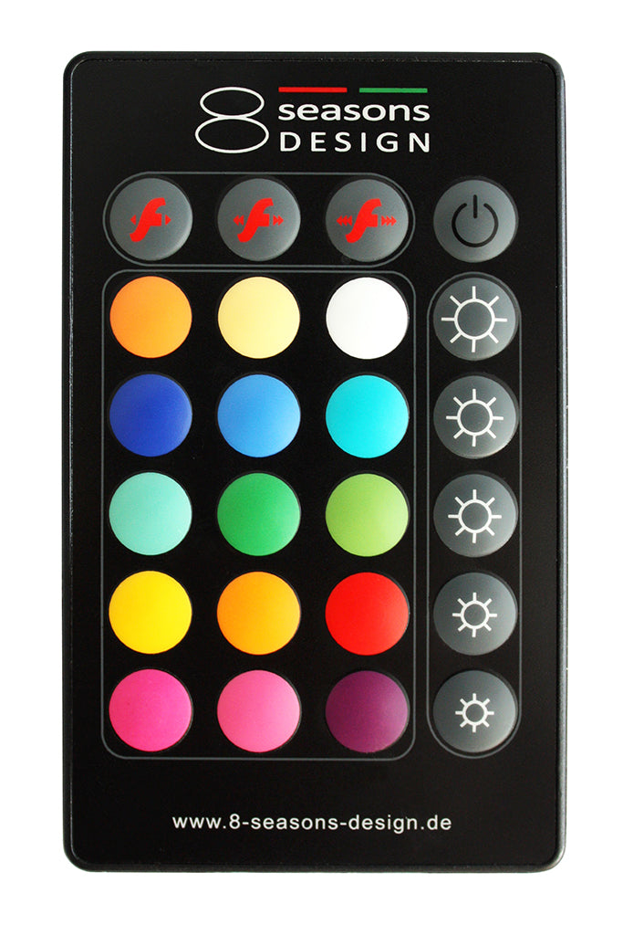 8 seasons design, Made in Germany, Fernbedienung, LED, RGB, Zubehör