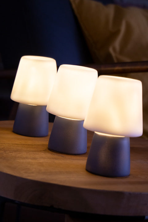 Tischlampen-Set No. 1 Anthrazit Trio Micro USB-C
