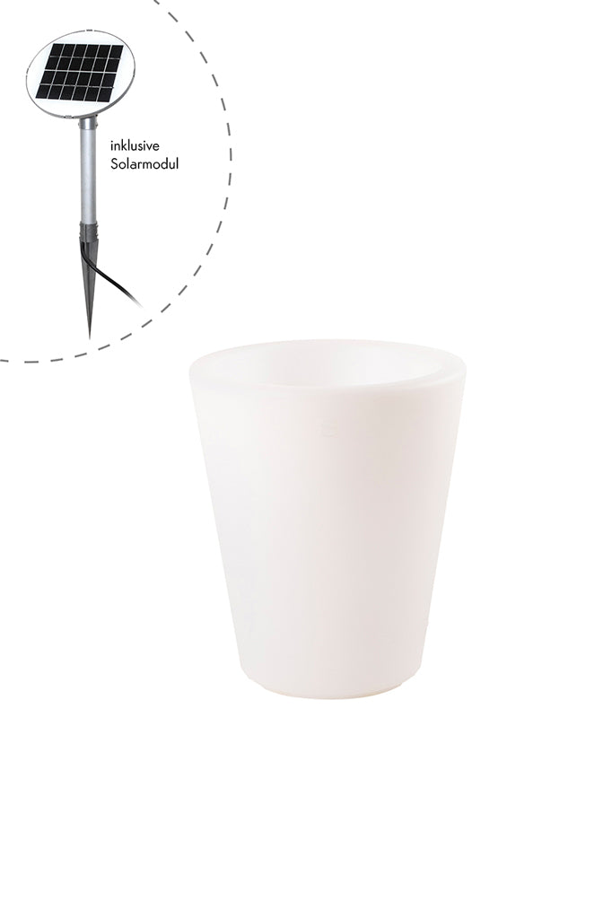 LED Blumentopf Shining Classic Pot S