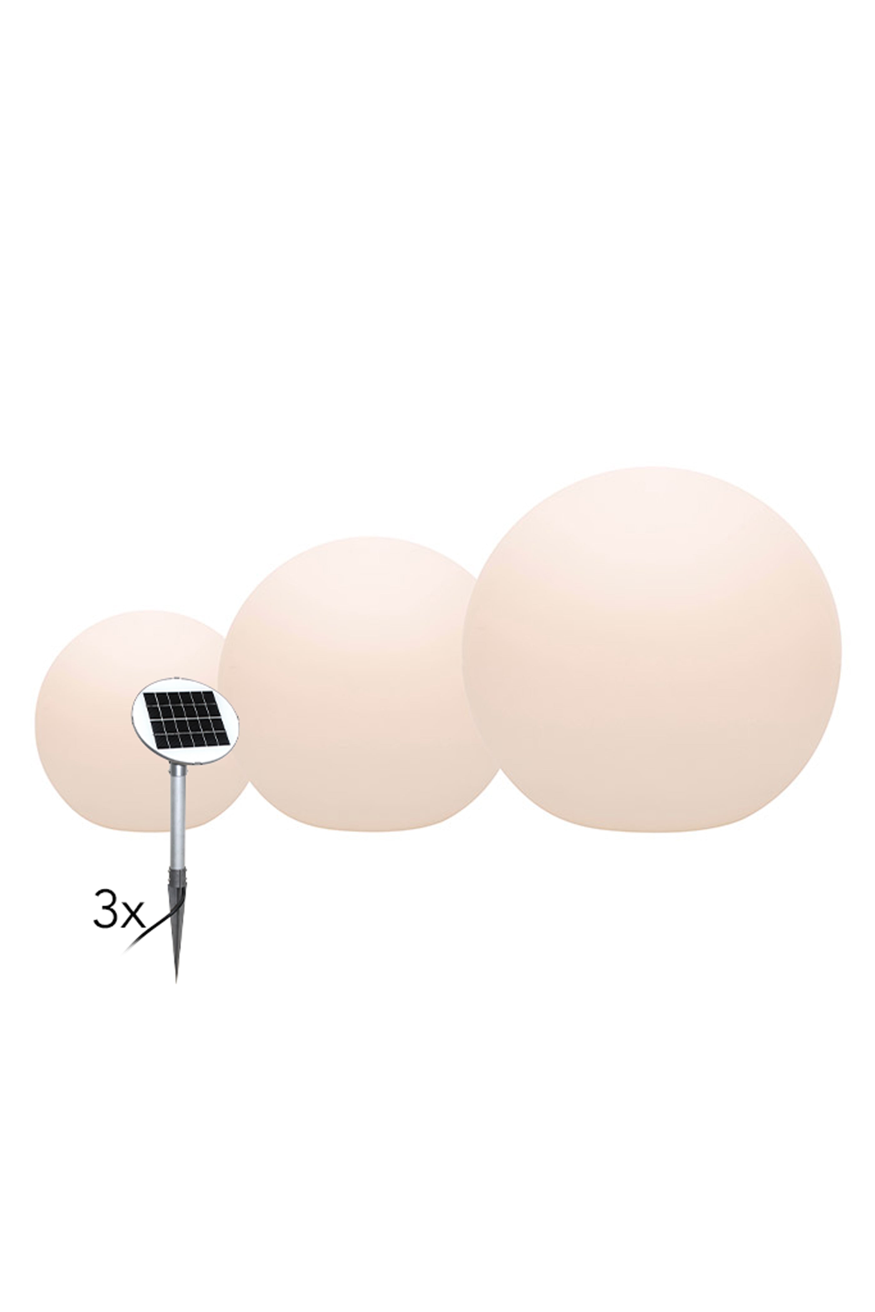 Shining Globe set "XL" (30, 40, 50cm)