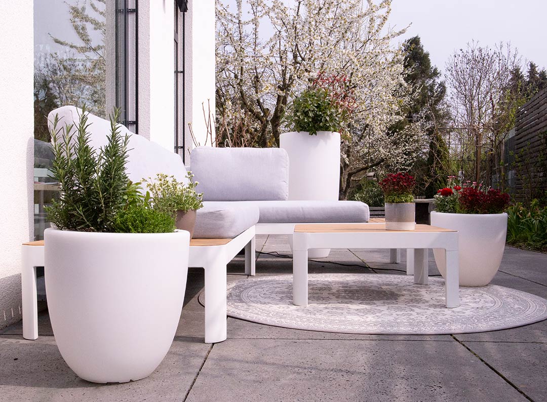 8 seasons design Innenbeleuchtung, Außenbeleuchtung, beleuchtete Blumentöpfe, Blumentöpfe, LED-Blumentöpfe, Topfleuchten