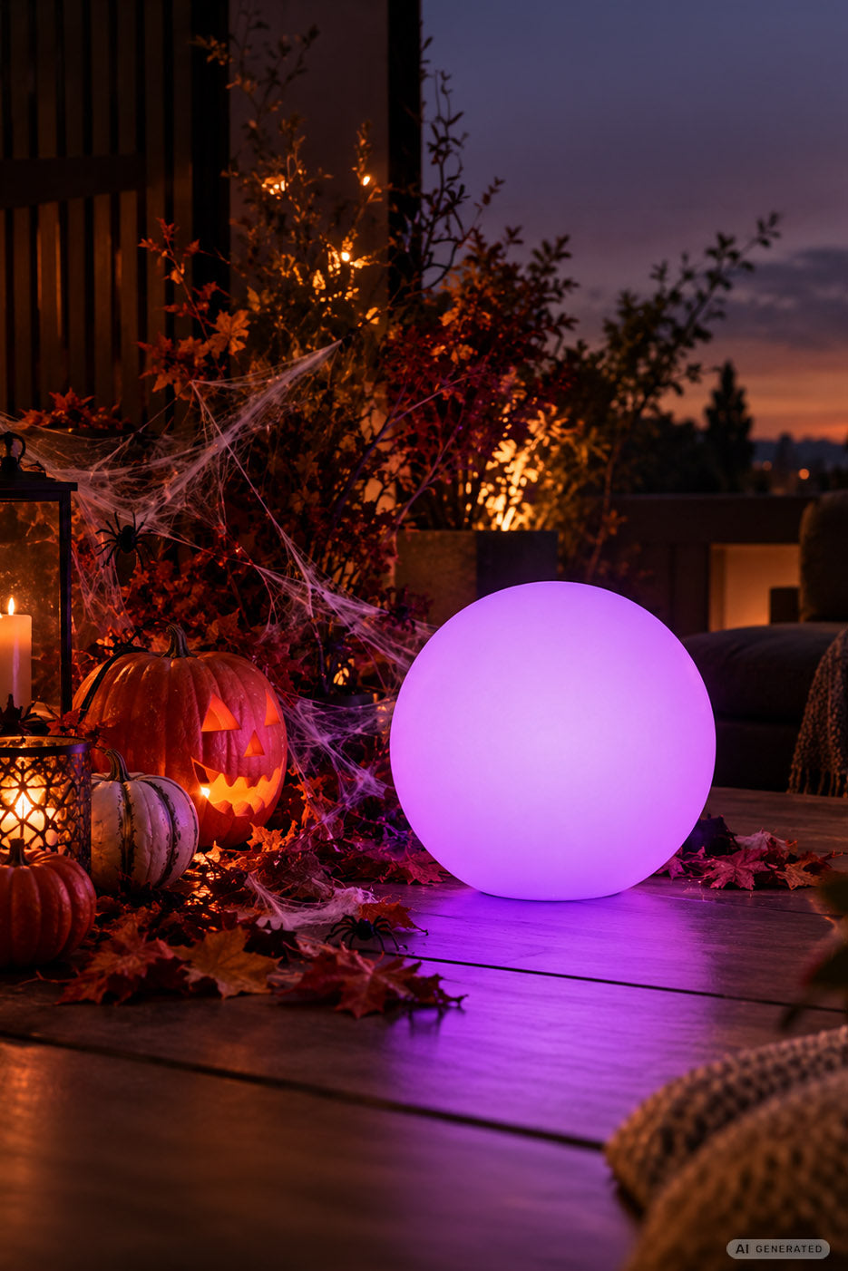 Kugelleuchte Shining Globe RGB (Halloween)