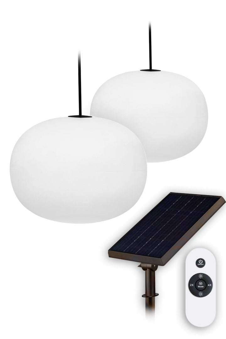 8 seasons design, Hängeleuchte, LED, warmweiß, Akku, USB, dimmbar, Solar