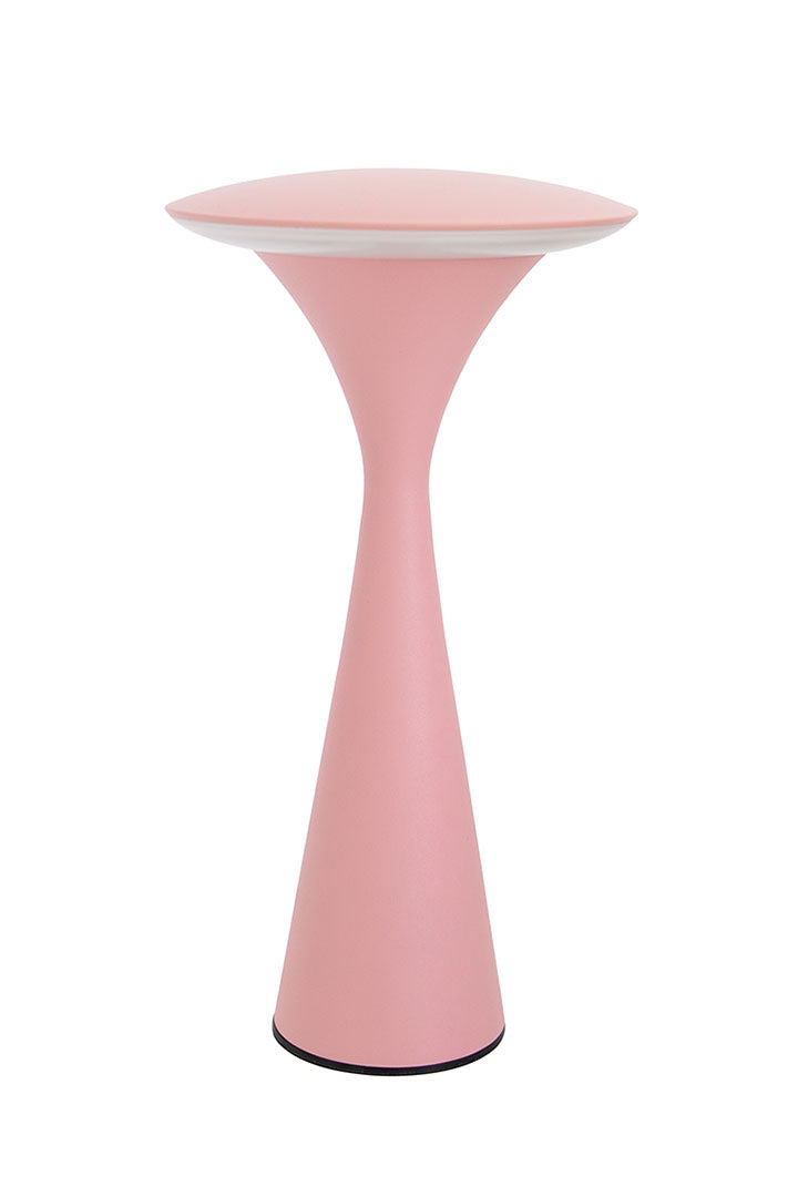 8 seasons design, Tischlampe, Akku, USB, kabellos, Innen, Außen, rosa, pink