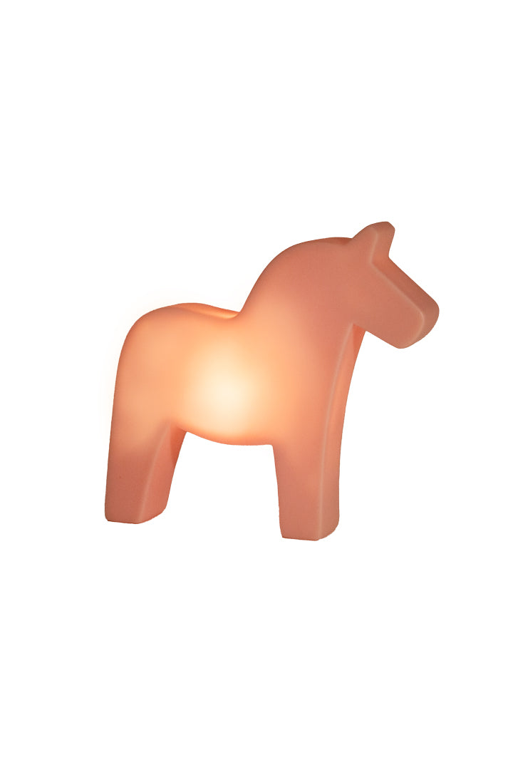 Tischlampe Shining Dala Horse 'Rose' Micro USB-C