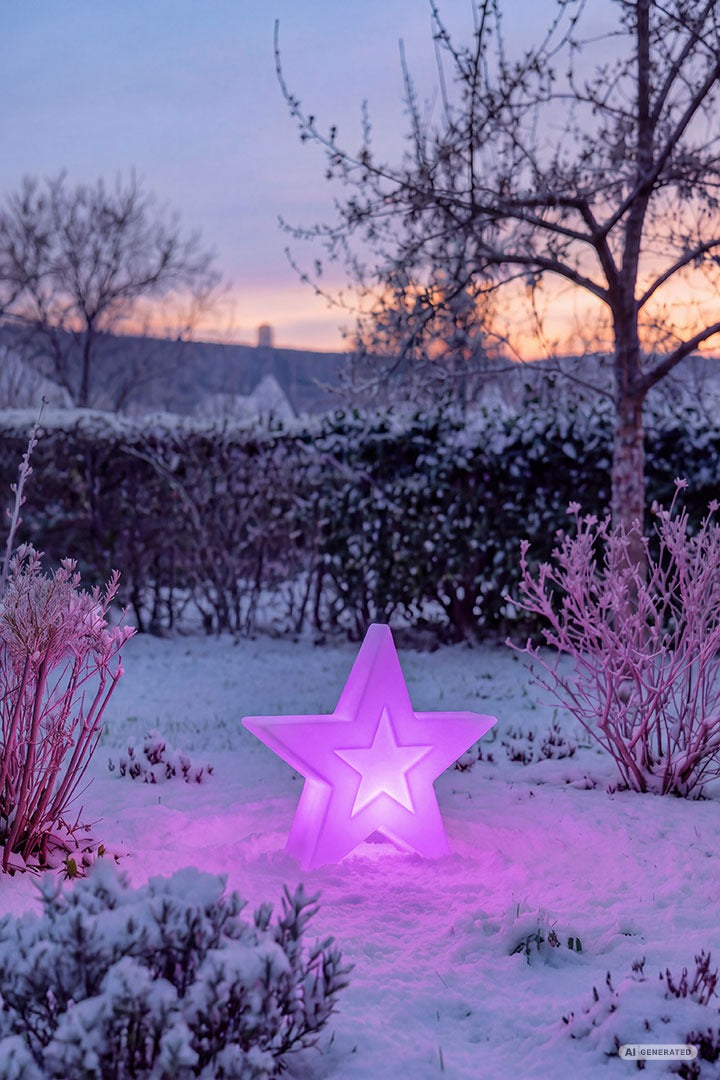 Dekoleuchte Shining Star in Star