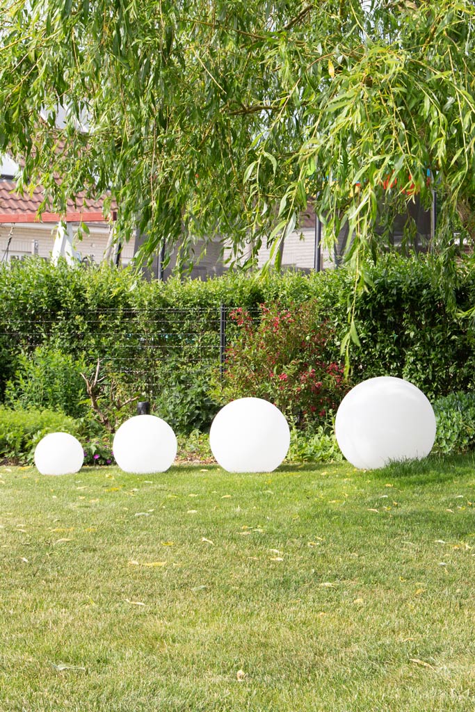 Kugelleuchten-Set "XXL" Shining Globe (30, 40, 50, 60 cm)