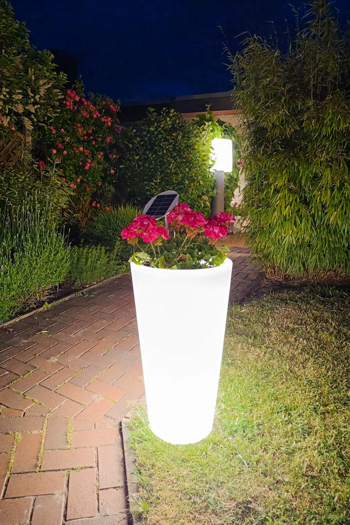 LED Blumentopf Shining Classic Pot L