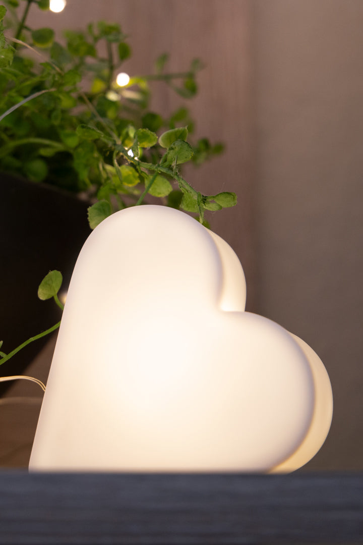 Table lamp Shining Heart Micro USB-C