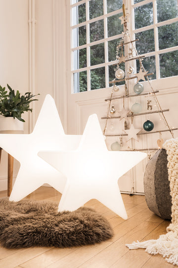 8 Seasons Design LED Stern Shining Star Dekoleuchte Weiß