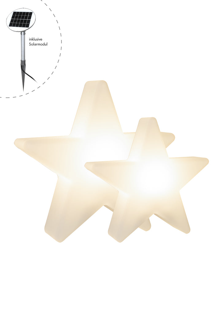 Sternleuchten-Set "L" Shining Star (60 & 80 cm)