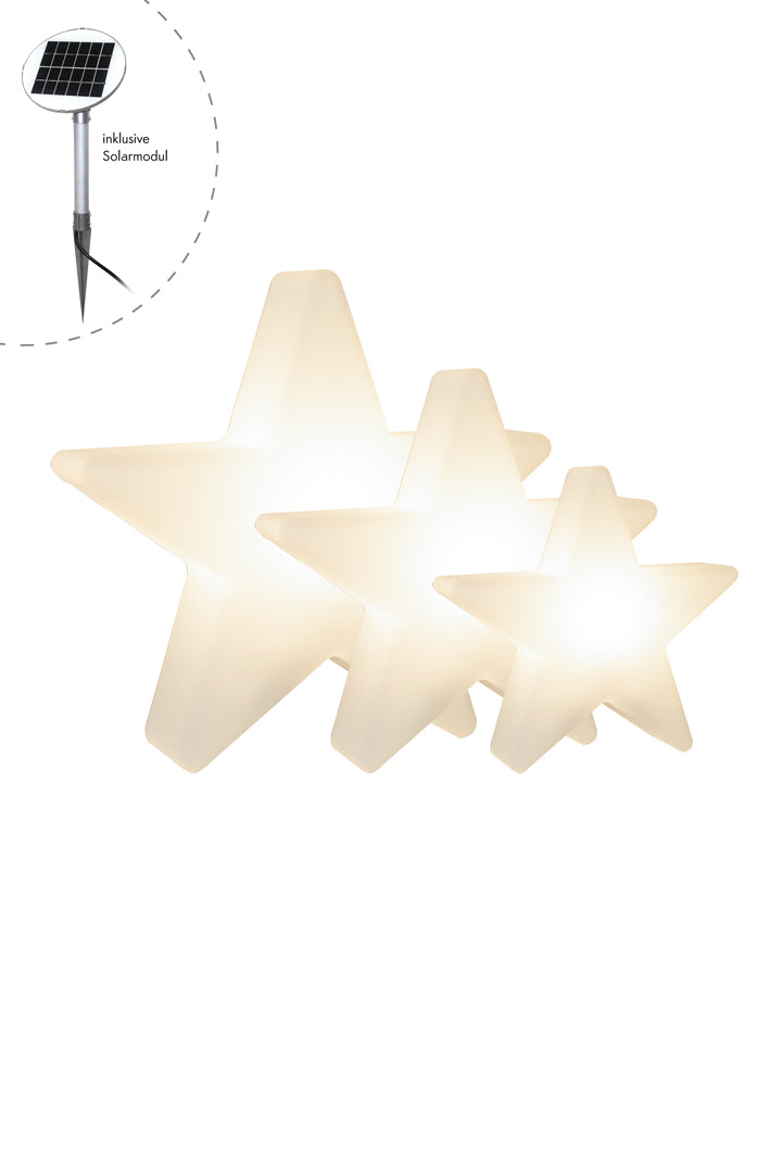 Sternleuchten-Set "XL" Shining Star (40, 60 & 80 cm)