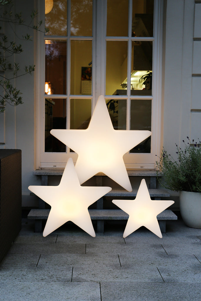 Sternleuchten-Set "XL" Shining Star (40, 60 & 80 cm)