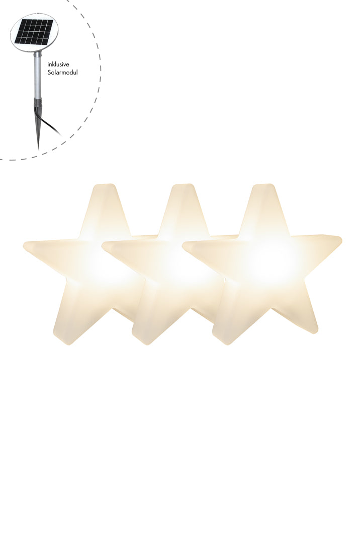 Sternleuchten-Set 3er Shining Star Ø 80cm (3x 80)