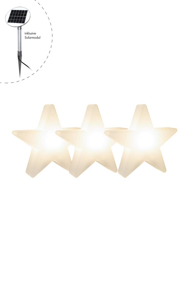 Sternleuchten-Set 3er Shining Star Ø 40cm (3x 40)