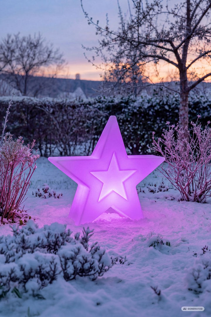 Dekoleuchte Shining Star in Star
