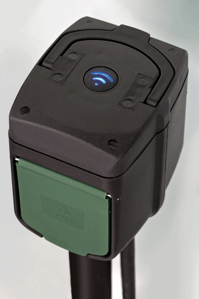 WIFI garden socket with ground spike, 2-way