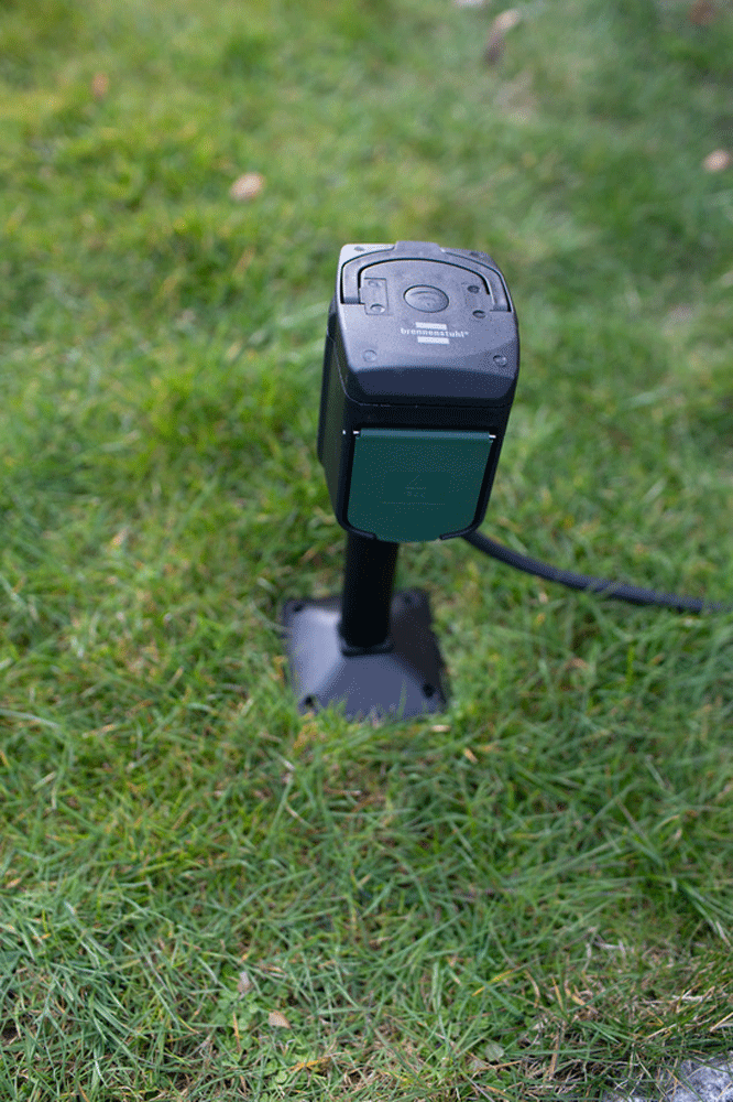 WIFI garden socket with ground spike, 2-way