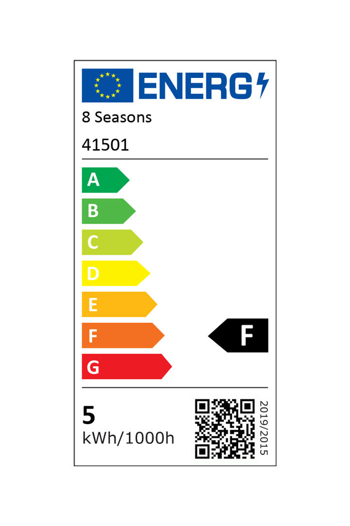 8 seasons design, Made in Germany, Energieeffizienzklasse