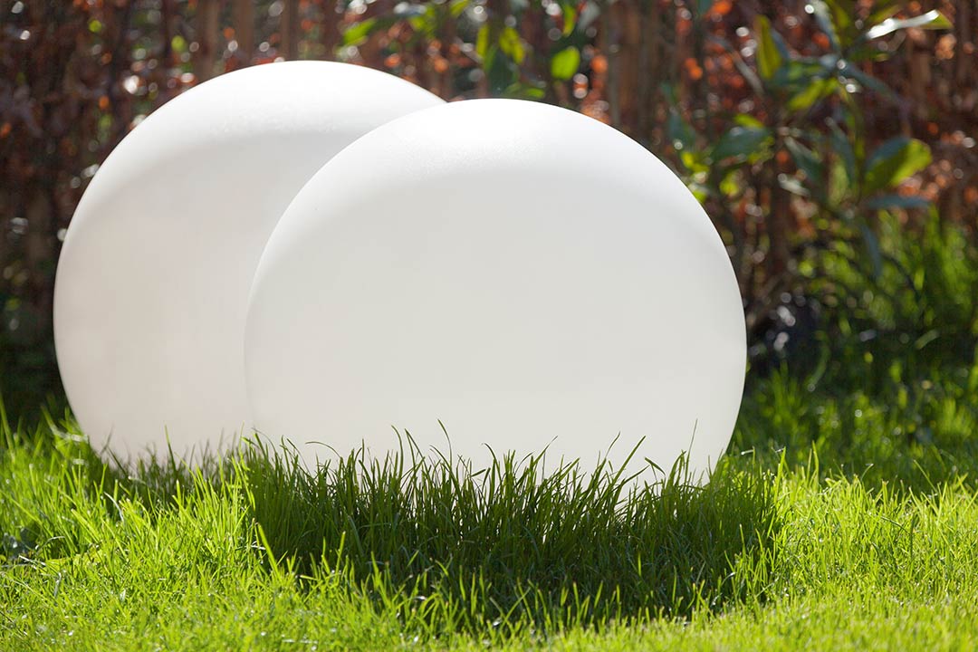 Kugelleuchten-Set 3er Shining Globe Ø 60cm (3x 60)